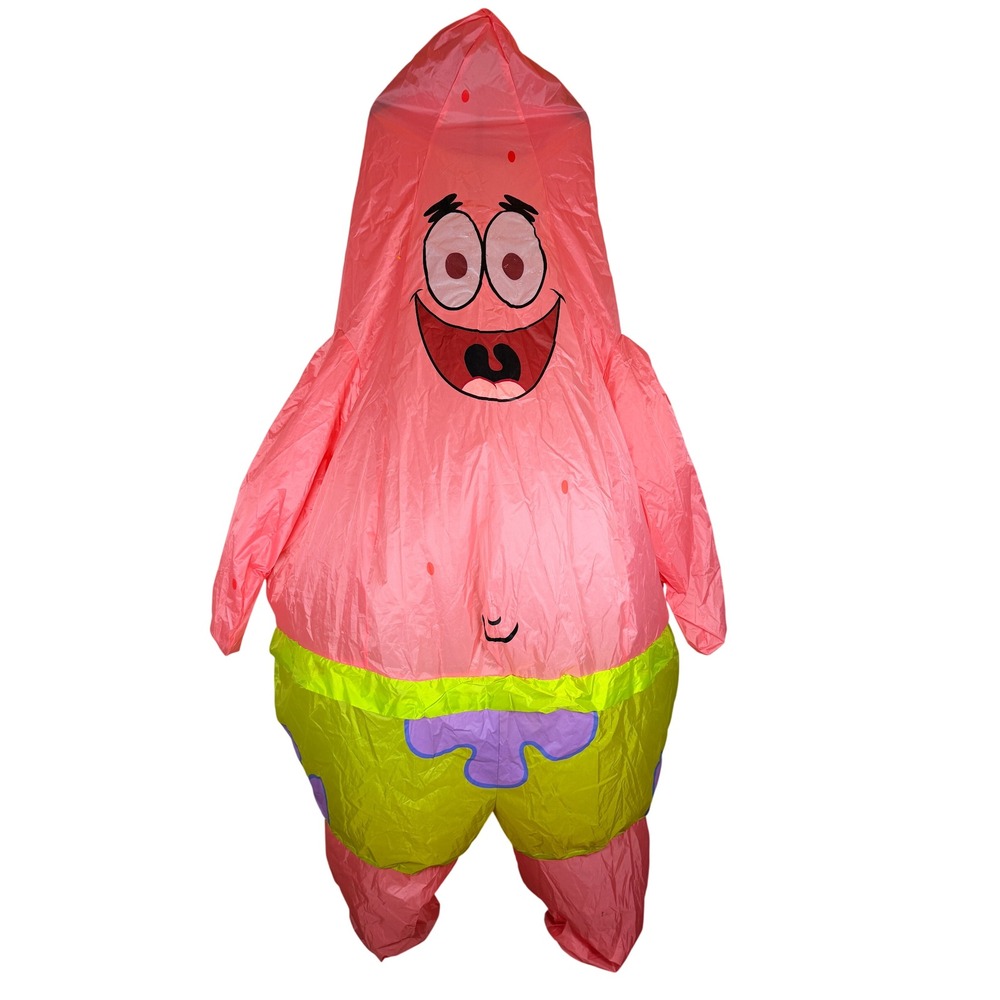 Nickelodeon Patrick Star Inflatable Costume Adult OS Pink SpongeBob Halloween